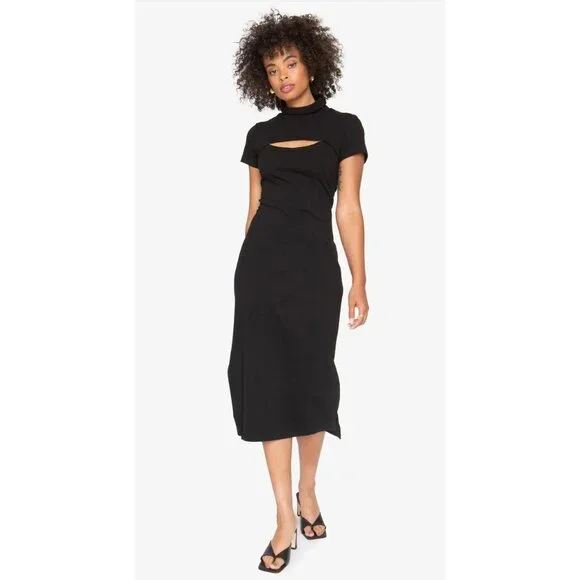 bardot bodycon dress white White Bardot Cross Over Detail Midi Dress- China  Rebellious Fashion